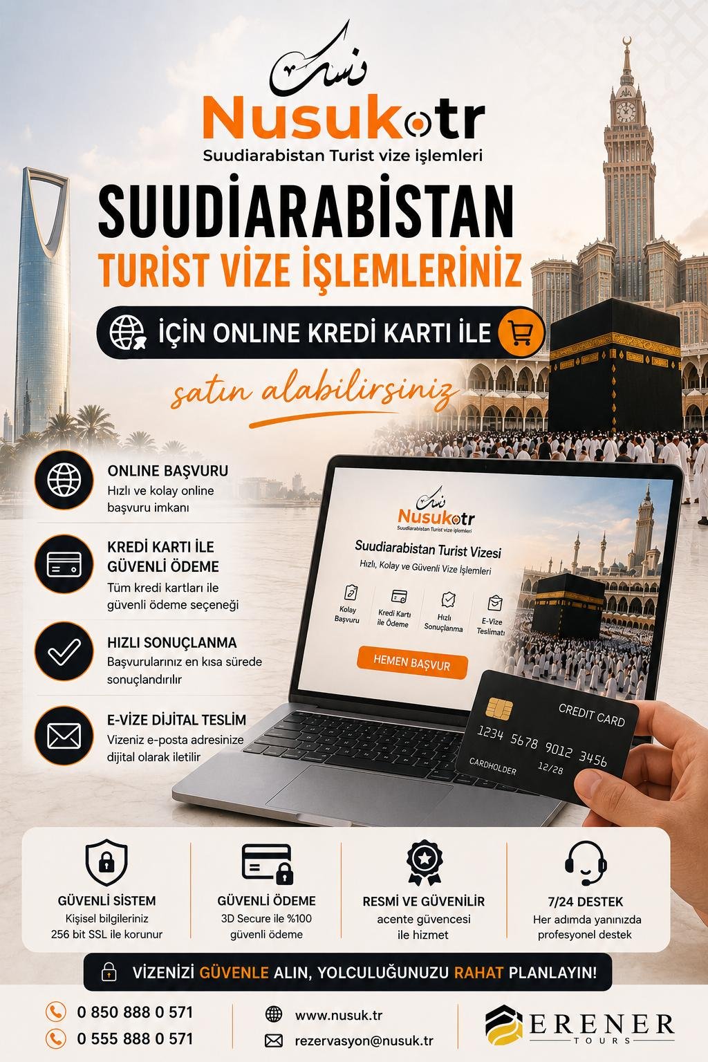 Suudi Arabistan Vizesi Nasıl Alınır? 2026 Güncel Başvuru Rehberi | Nusuk.tr